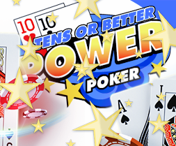 Tens or Better 4 Play Power Poker